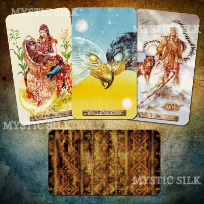 Таро Индейцев Америки (безрамочное) (Native American Tarot (borderless))