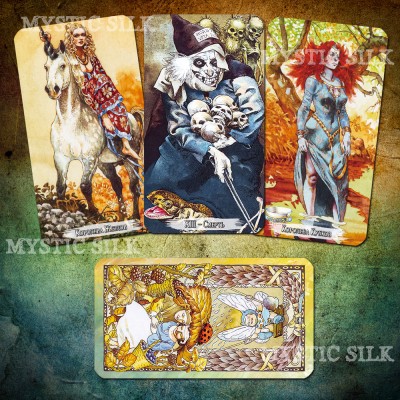 Таро Тайных Традиций (Очарованное Таро) (безрамочное) (Tarot of the Hidden Folk (Enchanted Tarot) (borderless))