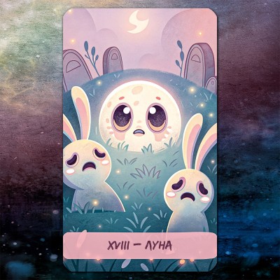 Милое Таро Призраков (Cute Ghost Tarot Deck)