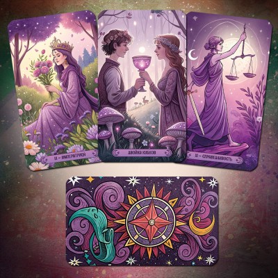 Розовое Таро (Purple Tarot)