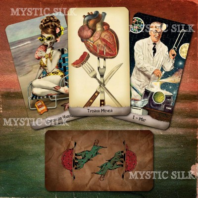Таро Зомби (безрамочное) (Zombie Tarot (borderless))