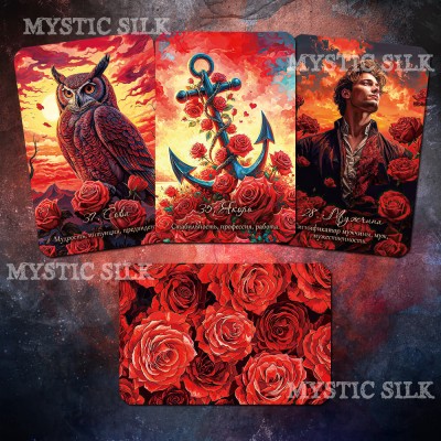 Ленорман Червоної Троянди Любові (Scarlet Rose Lenormand)