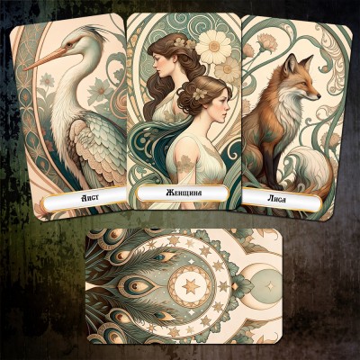 Витончений Ленорман Ар-нуво (Elegant Art Nouveau Lenormand)