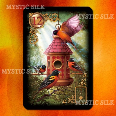 Золоті мрії Ленорман (Розширене видання) (Gilded Reverie Lenormand (Expanded Edition))