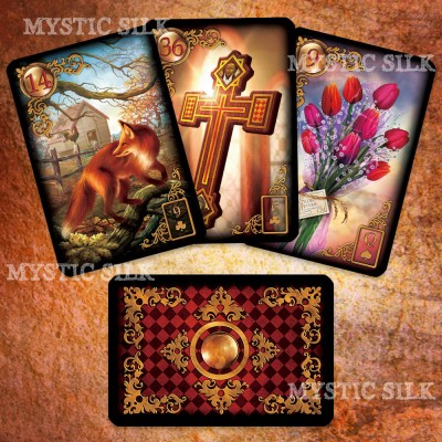 Золоті мрії Ленорман (Розширене видання) (Gilded Reverie Lenormand (Expanded Edition))
